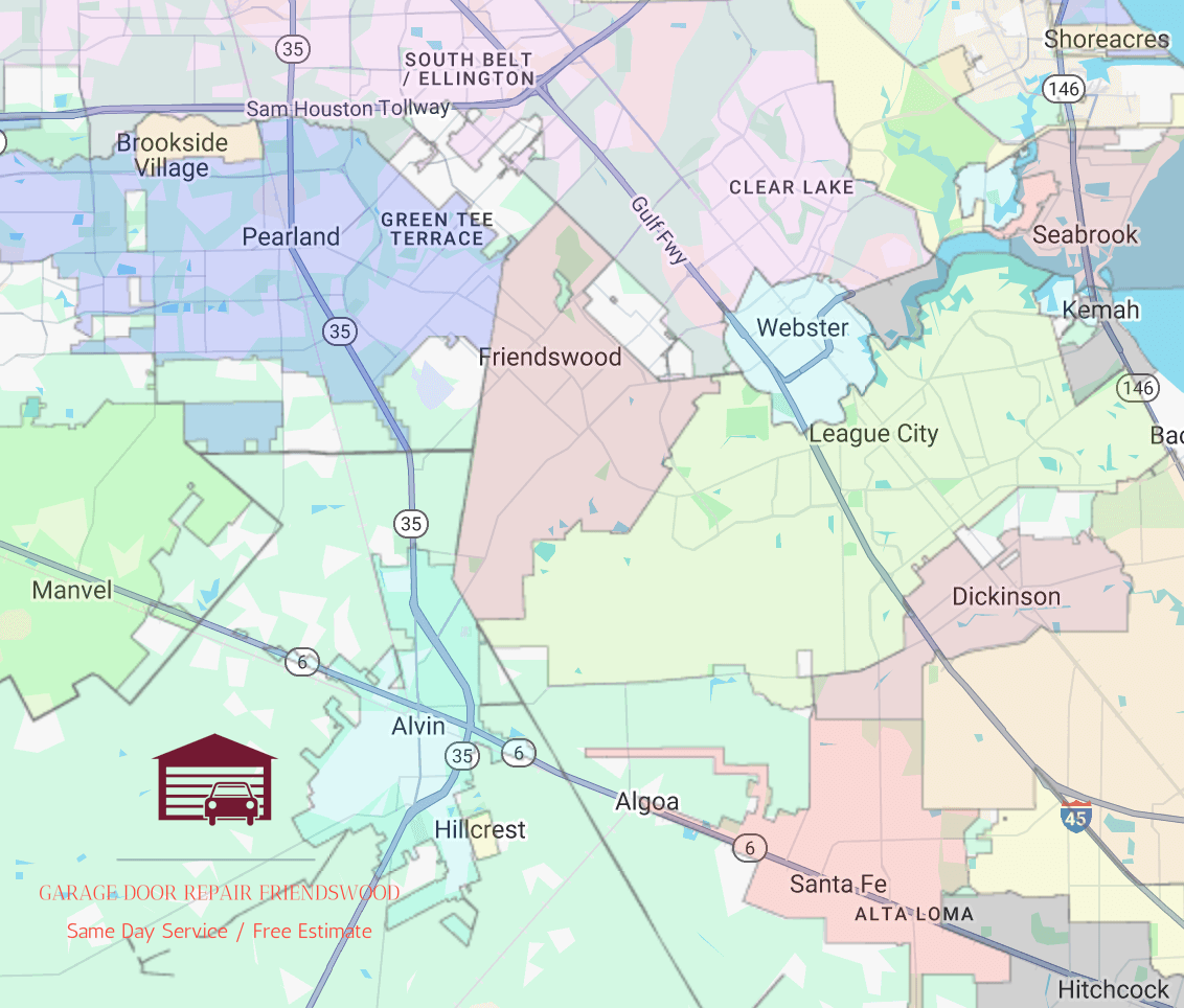 Friendswood-texas-city-map